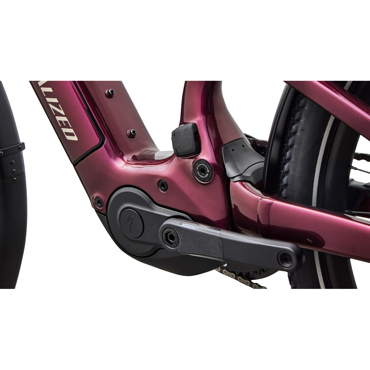 Specialized Turbo Vado 3 X 5.0 E-Bike | Gloss Bordeaux Metallic - Sandstone Metallic