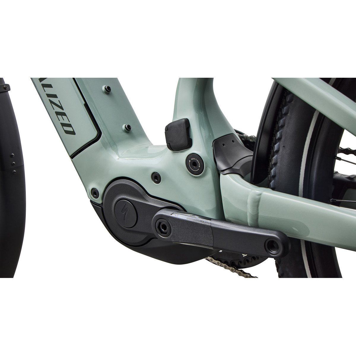 Specialized Turbo Vado 3 X 4.0 E-Bike | Gloss Agave Grey - Oak Green Metallic