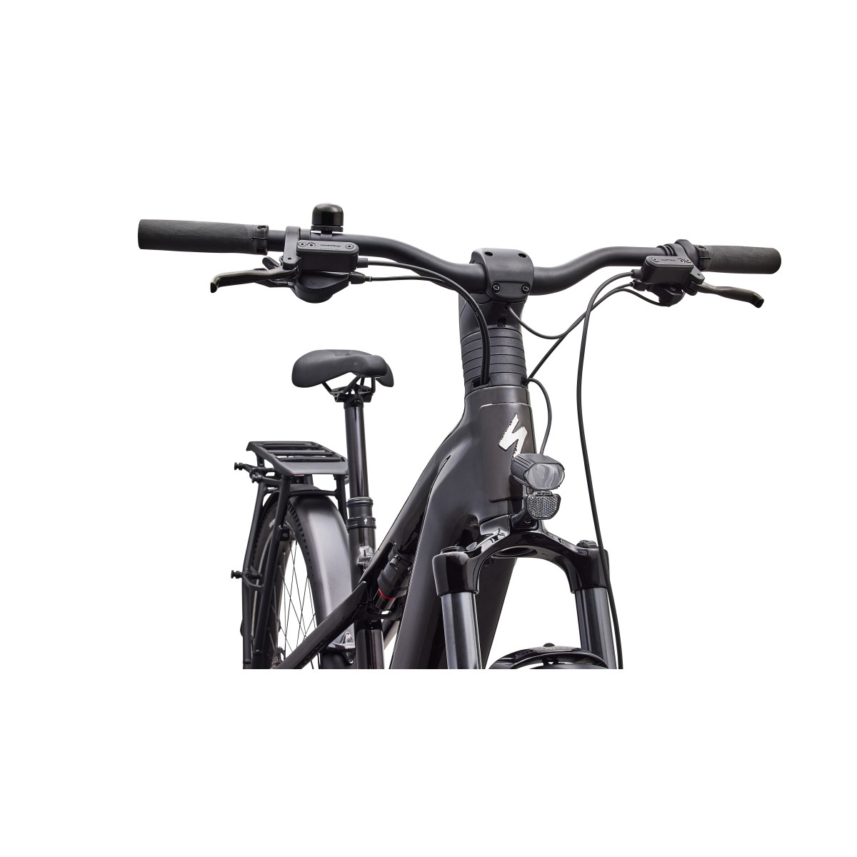 Specialized Turbo Vado 3 X 4.0 elektrinis dviratis | Gloss Obsidian - Satin Silver Dust Frost