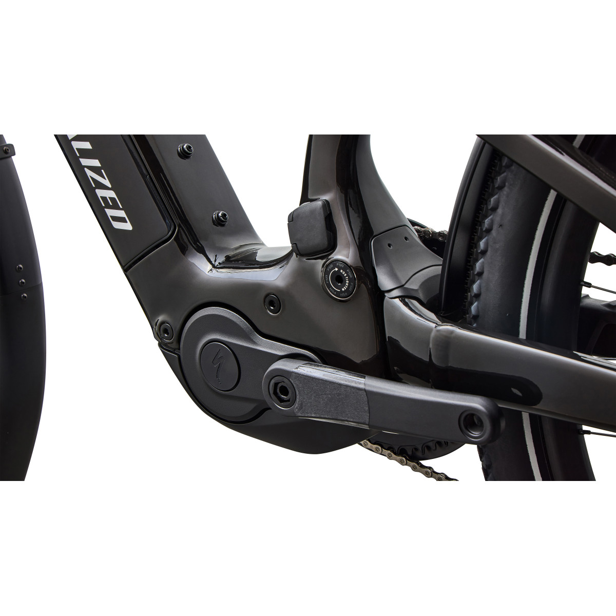 Specialized Turbo Vado 3 X 4.0 elektrinis dviratis | Gloss Obsidian - Satin Silver Dust Frost