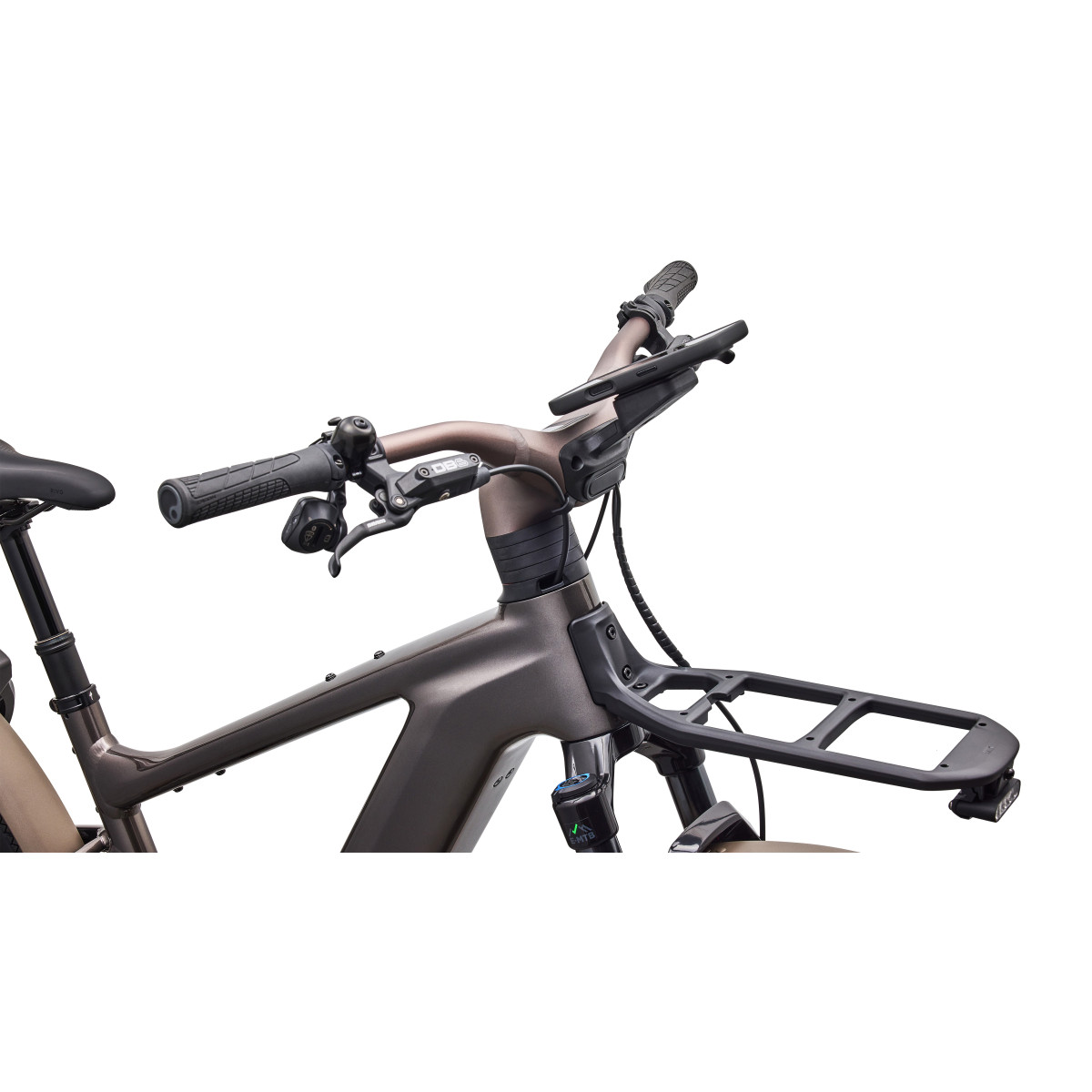 Specialized Turbo Vado 3 6.0 elektrinis dviratis | Gloss Warm Smoke Metallic - Satin Brushed Chrome