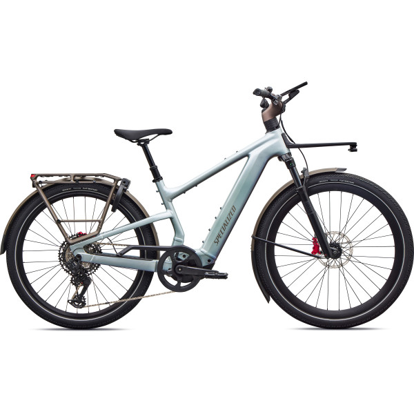 Specialized Turbo Vado 3 6.0 elektrinis dviratis | Gloss Agave Grey - Black Pearl