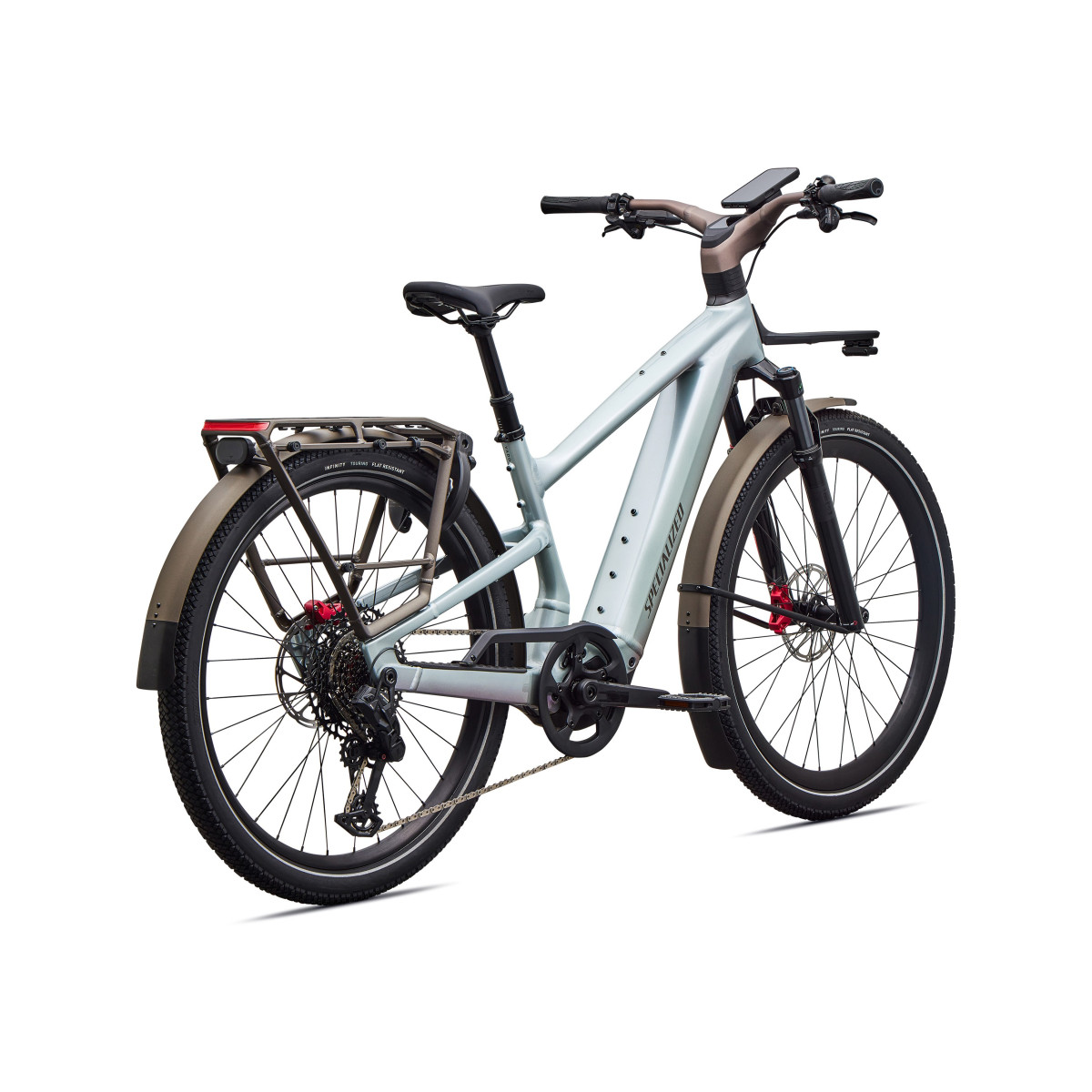 Specialized Turbo Vado 3 6.0 elektrinis dviratis | Gloss Agave Grey - Black Pearl