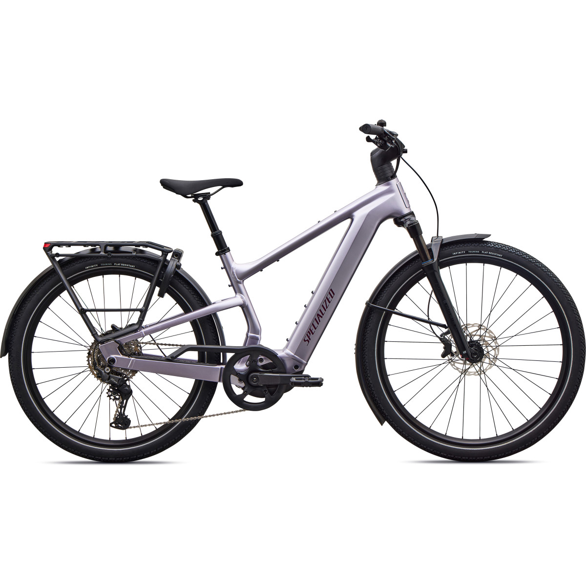 Specialized Turbo Vado 3 5.0 elektrinis dviratis | Gloss Amethyst Frost Metallic - Bordeaux Metallic