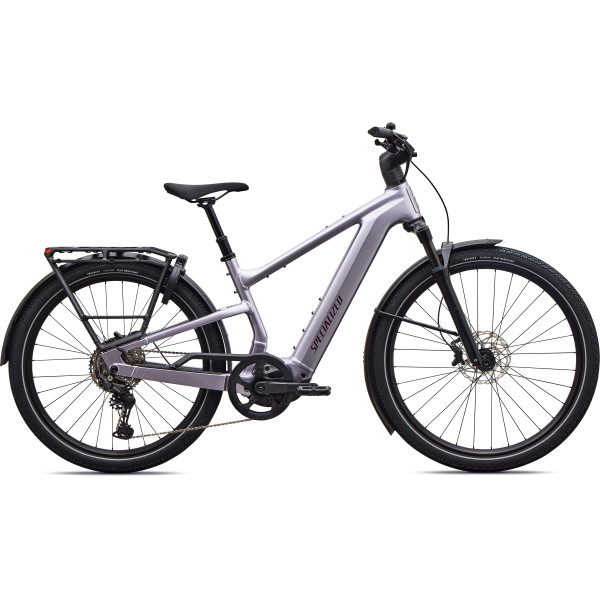 Specialized Turbo Vado 3 5.0 elektrinis dviratis | Gloss Amethyst Frost Metallic - Bordeaux Metallic