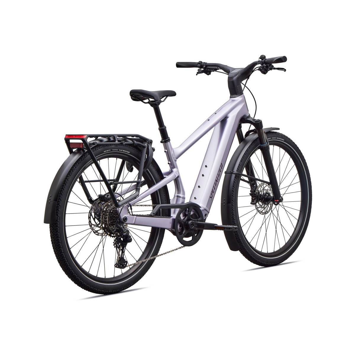 Specialized Turbo Vado 3 5.0 elektrinis dviratis | Gloss Amethyst Frost Metallic - Bordeaux Metallic