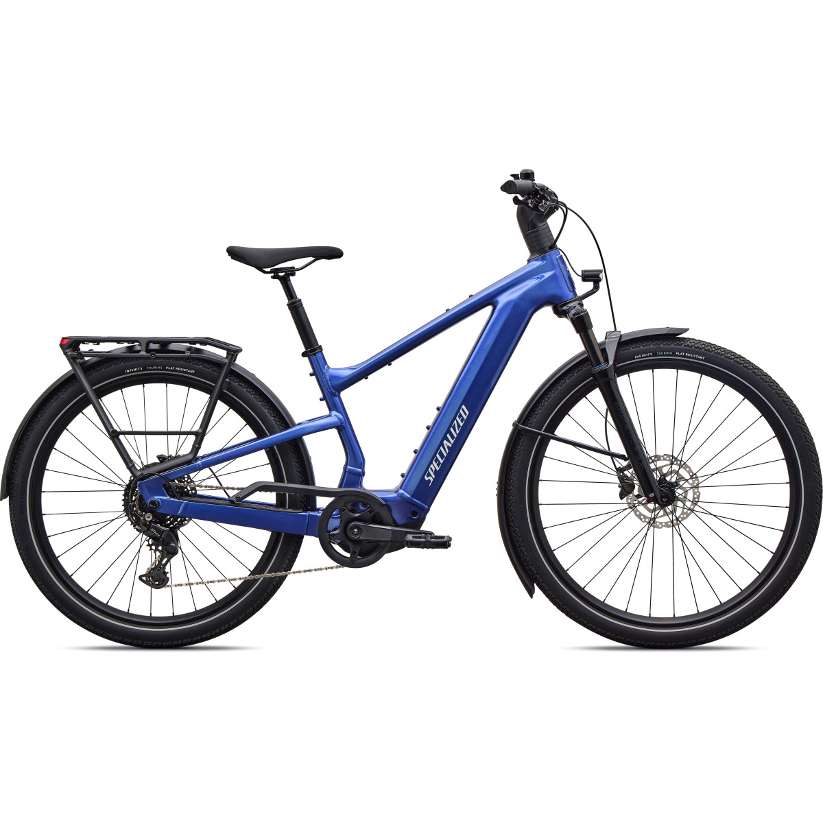 Specialized Turbo Vado 3 4.0 elektrinis dviratis | Gloss Pacific Blue - Dune White