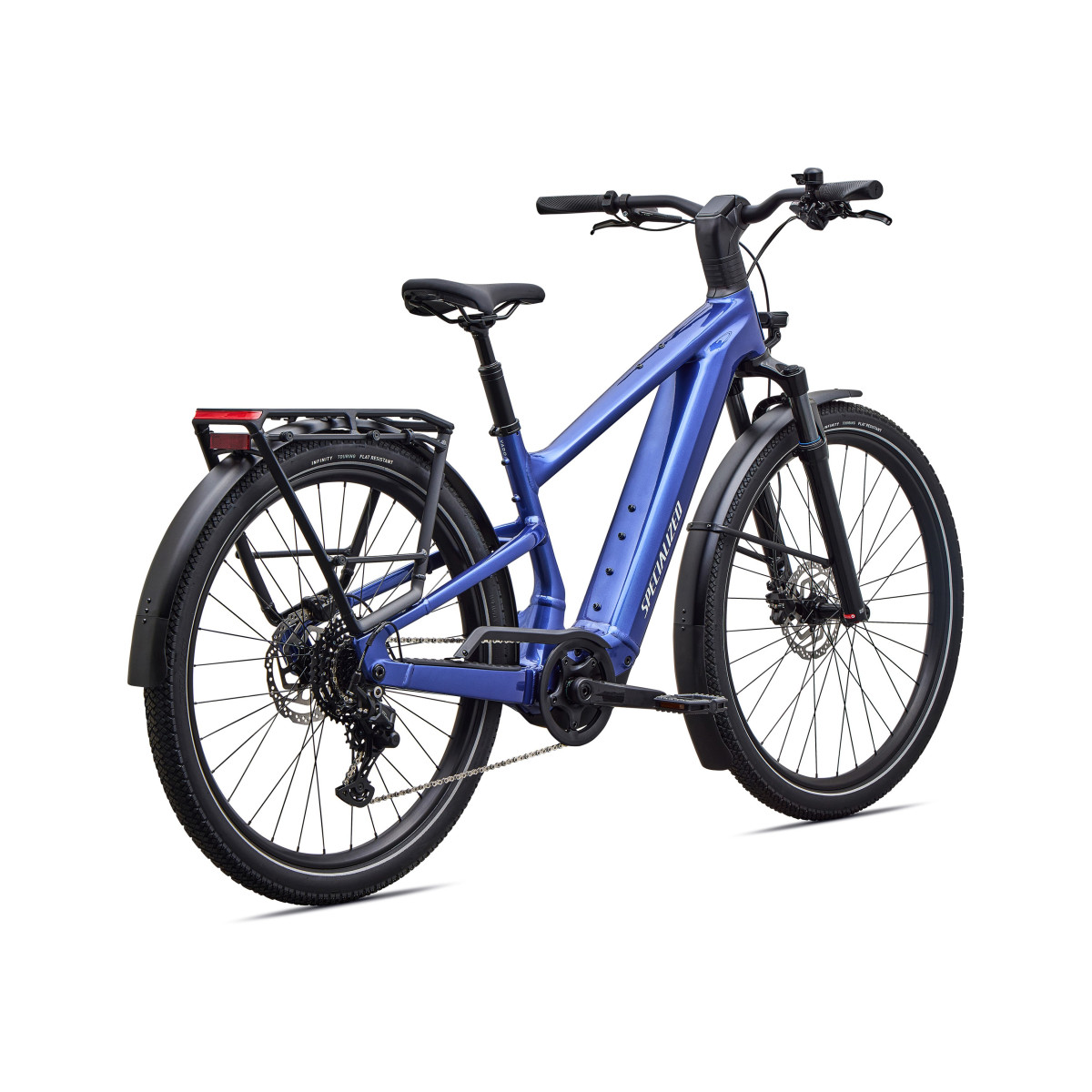Specialized Turbo Vado 3 4.0 elektrinis dviratis | Gloss Pacific Blue - Dune White