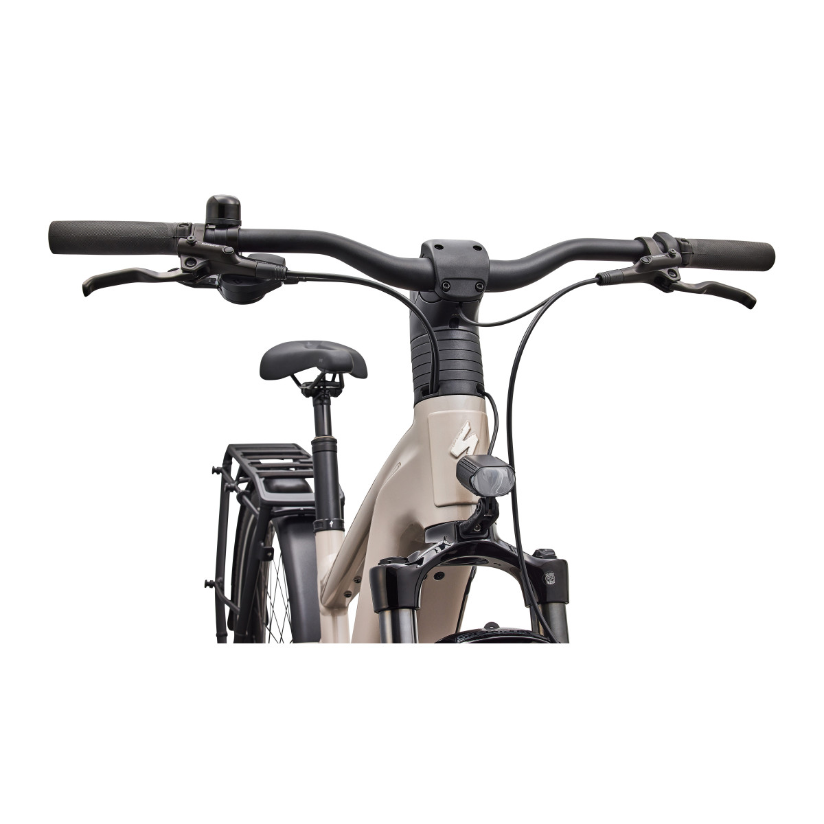 Specialized Turbo Vado 3 4.0 elektrinis dviratis | Gloss Sandstone Metallic - Warm Smoke Metallic