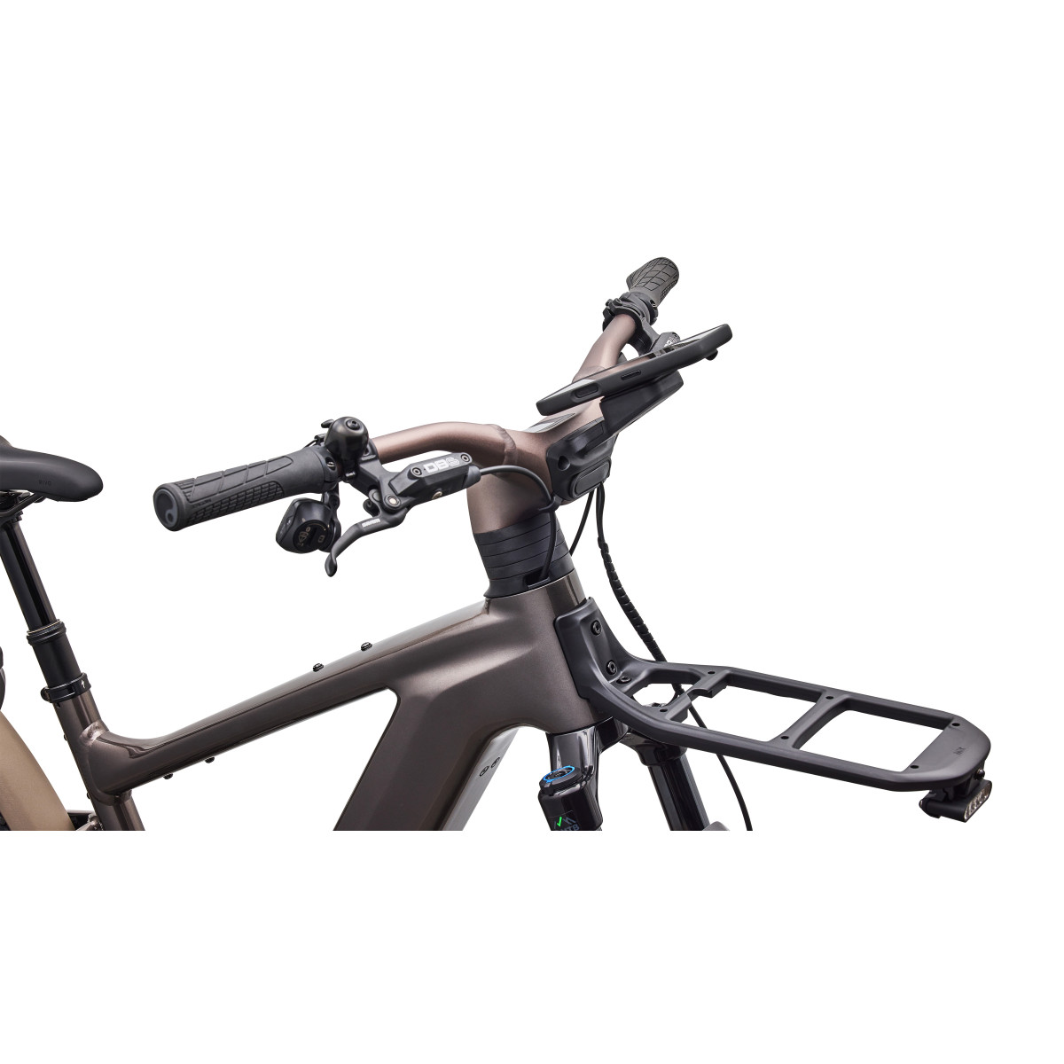 Specialized Turbo Vado 3 EVO 6.0 elektrinis dviratis | Gloss Warm Smoke Metallic - Satin Brushed Chrome