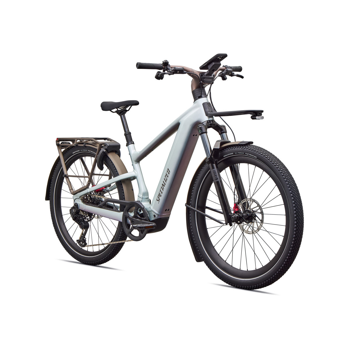 Specialized Turbo Vado 3 EVO 6.0 elektrinis dviratis | Gloss Agave Grey - Black Pearl