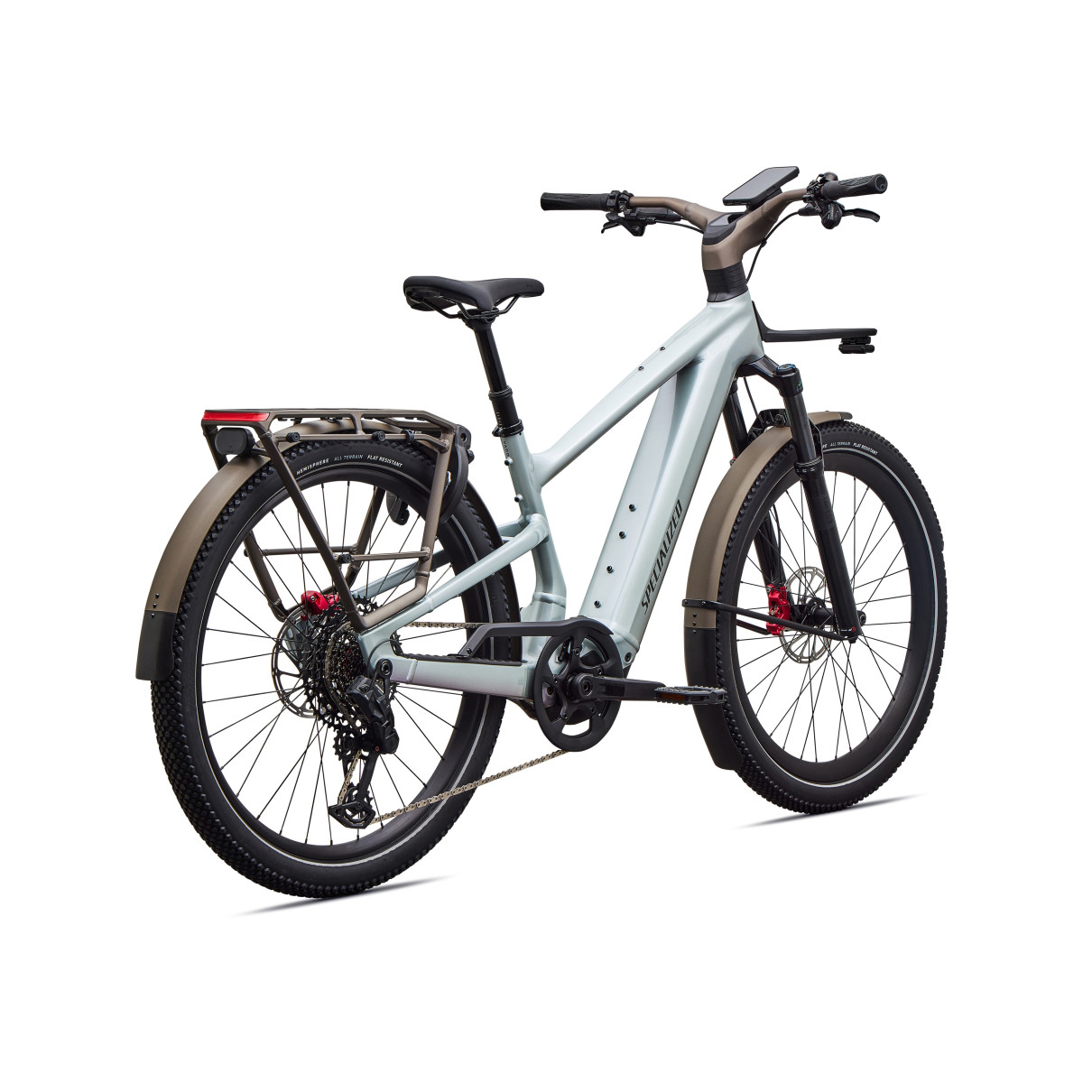 Specialized Turbo Vado 3 EVO 6.0 elektrinis dviratis | Gloss Agave Grey - Black Pearl