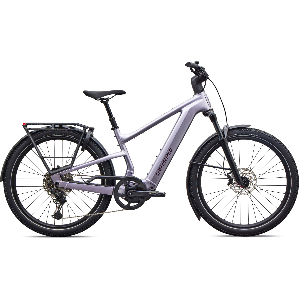 Specialized Turbo Vado 3 EVO 5.0 elektrinis dviratis | Gloss Amethyst Frost Metallic - Bordeaux Metallic