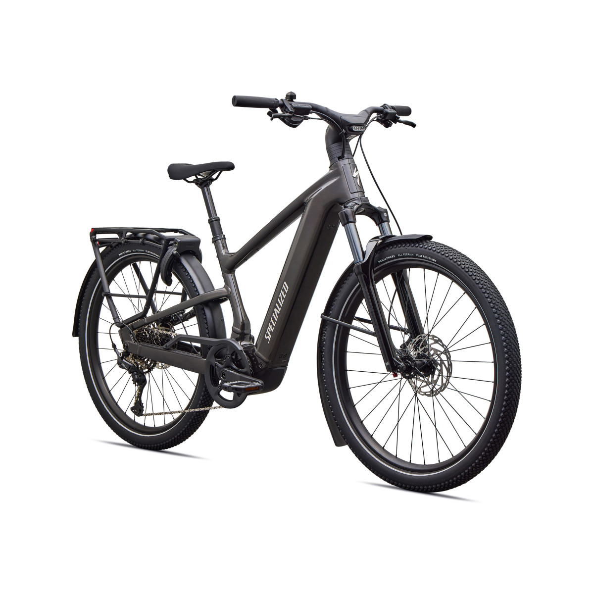 Specialized Turbo Vado 3 EVO 5.0 E-Bike | Gloss Metallic Obsidian - Dolomite Metallic
