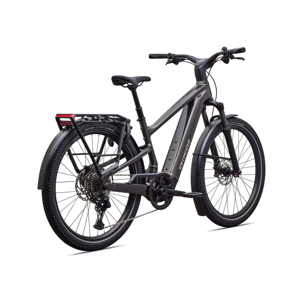 Specialized Turbo Vado 3 EVO 5.0 E-Bike | Gloss Metallic Obsidian - Dolomite Metallic