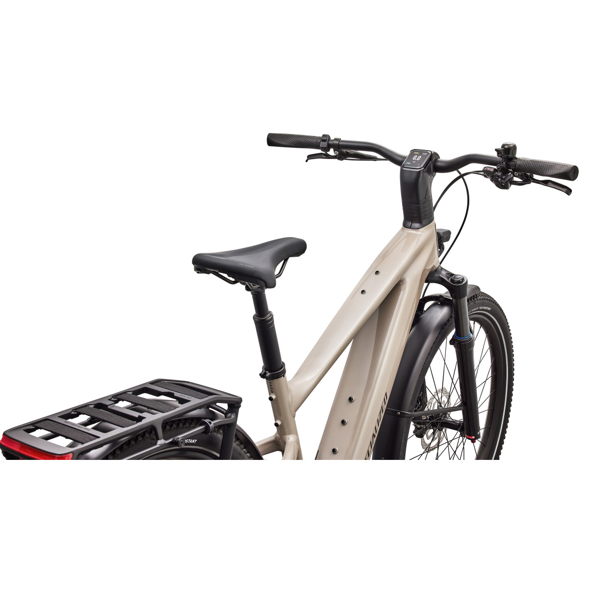 Specialized Turbo Vado 3 EVO 4.0 elektrinis dviratis | Gloss Sandstone Metallic - Warm Smoke Metallic