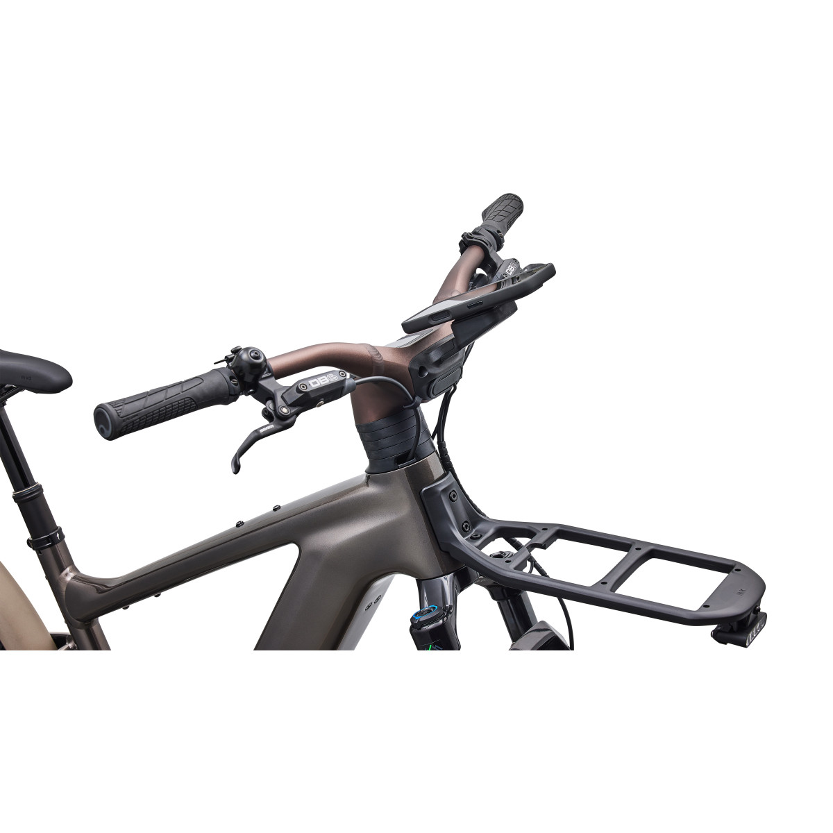 Specialized Turbo Vado 3 6.0 IGH E-Bike | Gloss Warm Smoke Metallic - Satin Brushed Chrome