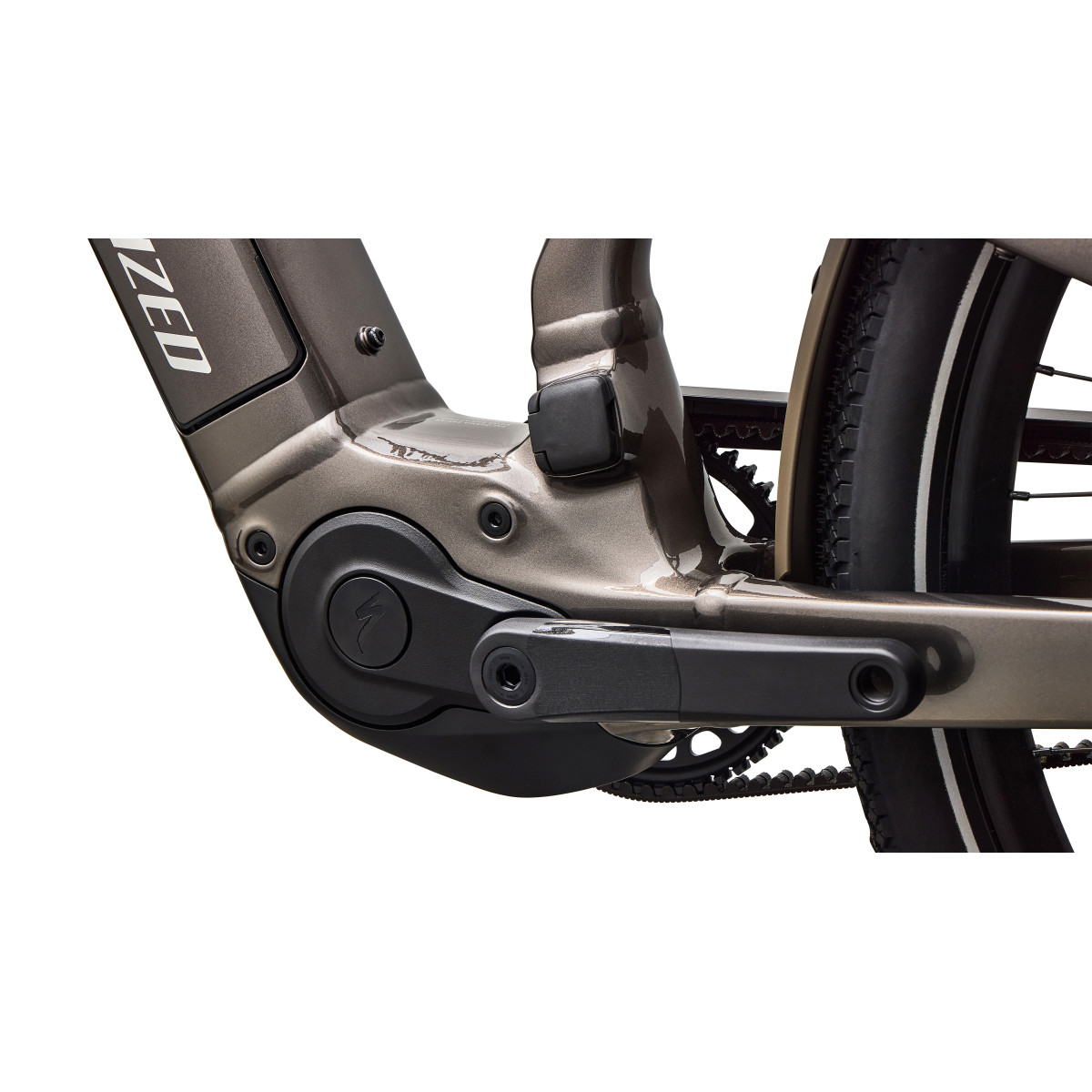 Specialized Turbo Vado 3 6.0 IGH E-Bike | Gloss Warm Smoke Metallic - Satin Brushed Chrome