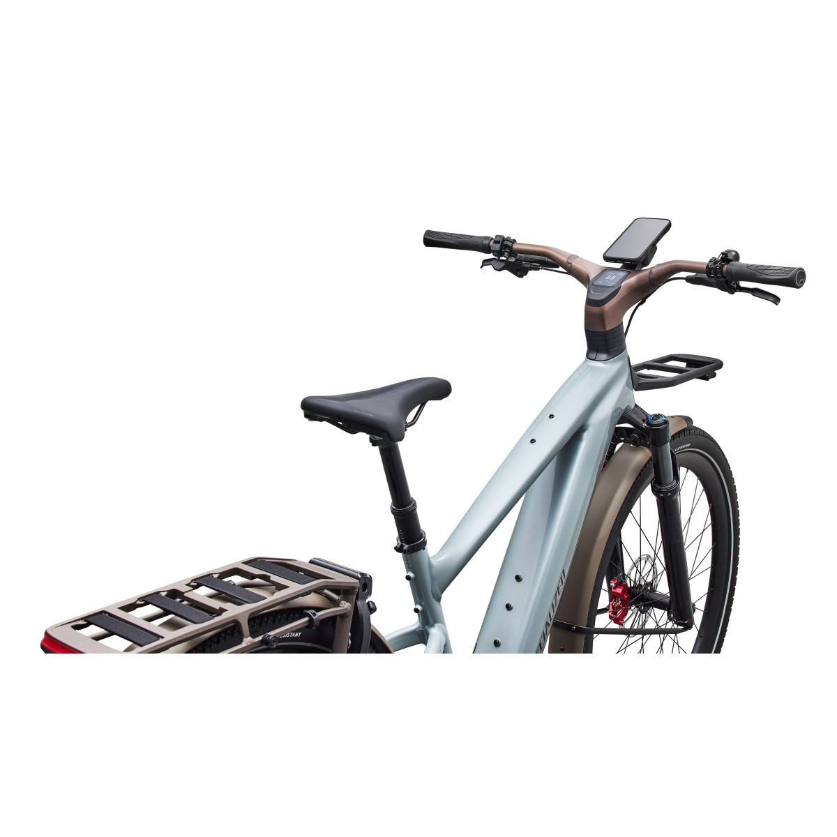Specialized Turbo Vado 3 6.0 IGH elektrinis dviratis | Gloss Agave Grey - Black Pearl