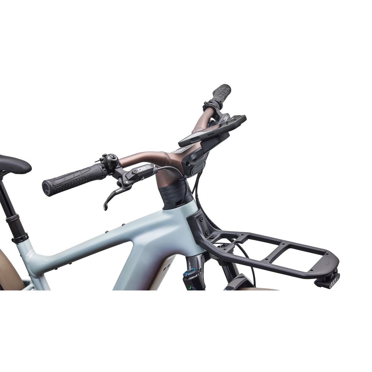 Specialized Turbo Vado 3 6.0 IGH elektrinis dviratis | Gloss Agave Grey - Black Pearl