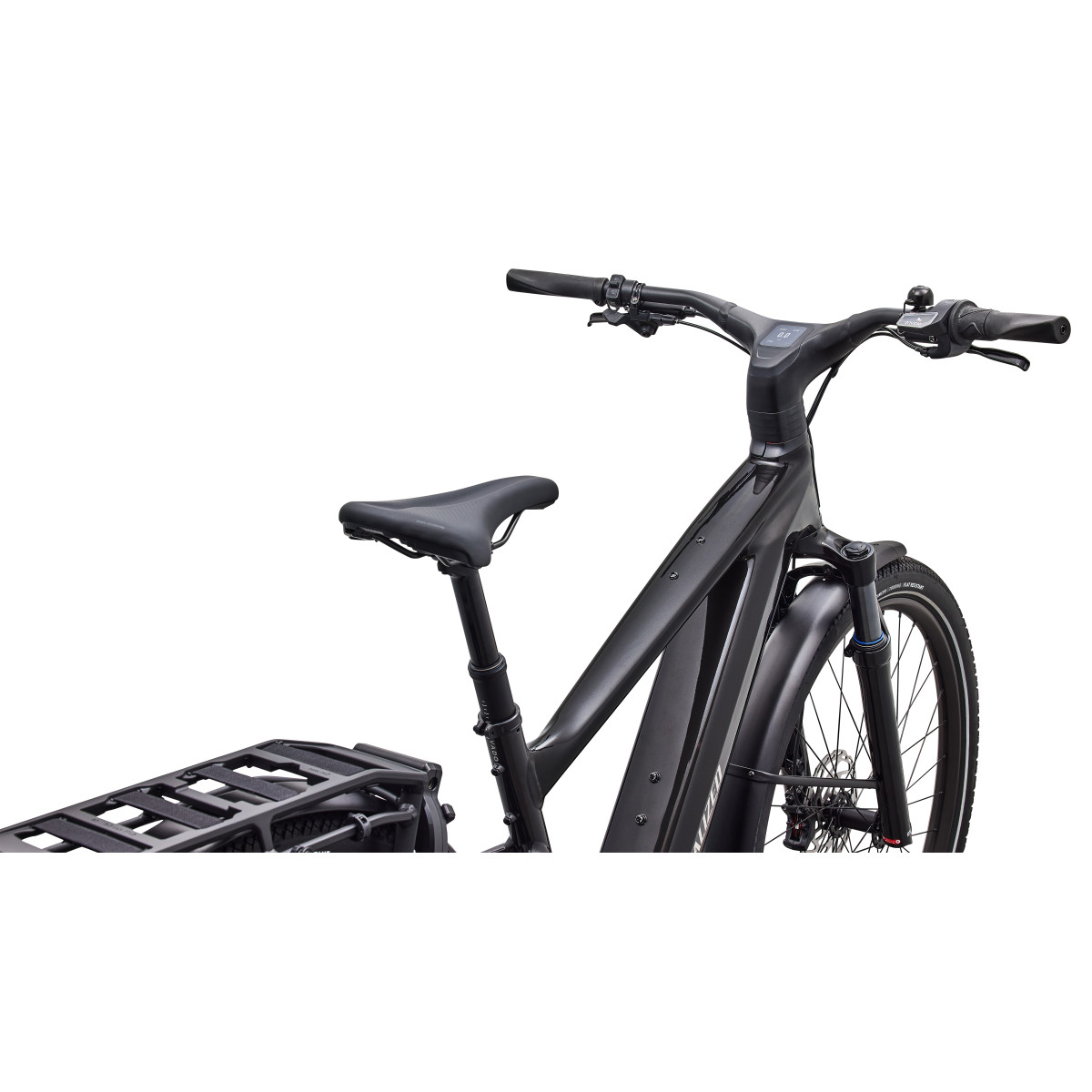 Specialized Turbo Vado 3 5.0 IGH elektrinis dviratis | Gloss Metallic Obsidian - Dolomite Metallic
