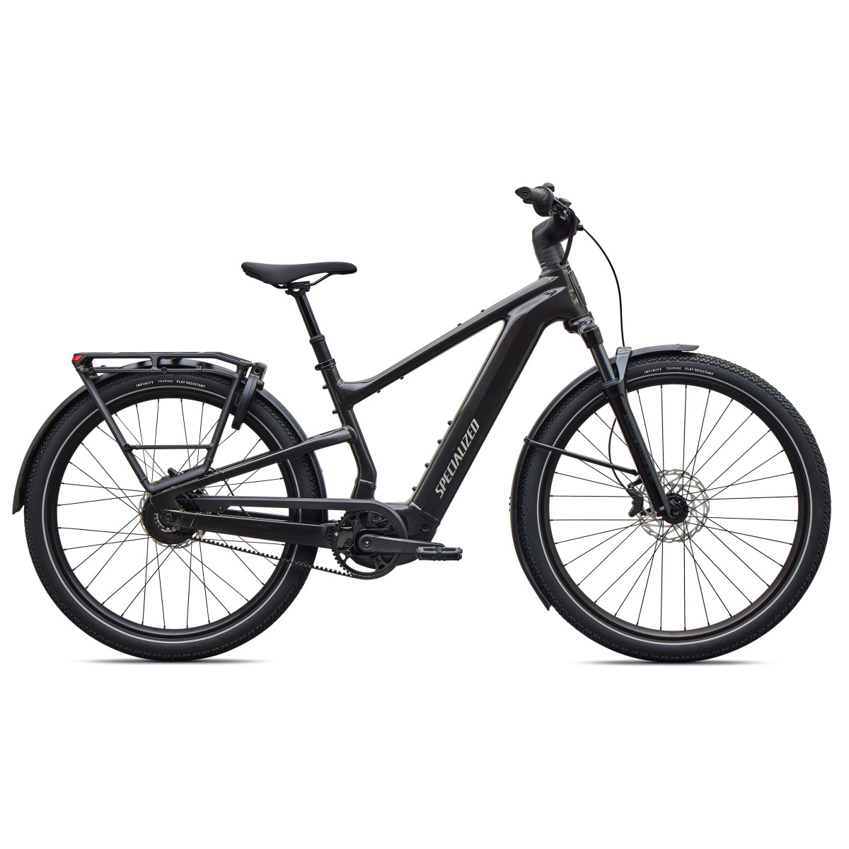 Specialized Turbo Vado 3 5.0 IGH elektrinis dviratis | Gloss Metallic Obsidian - Dolomite Metallic