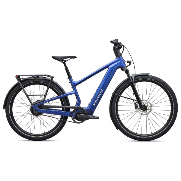 Specialized Turbo Vado 3 4.0 IGH elektrinis dviratis | Gloss Pacific Blue - Dune White