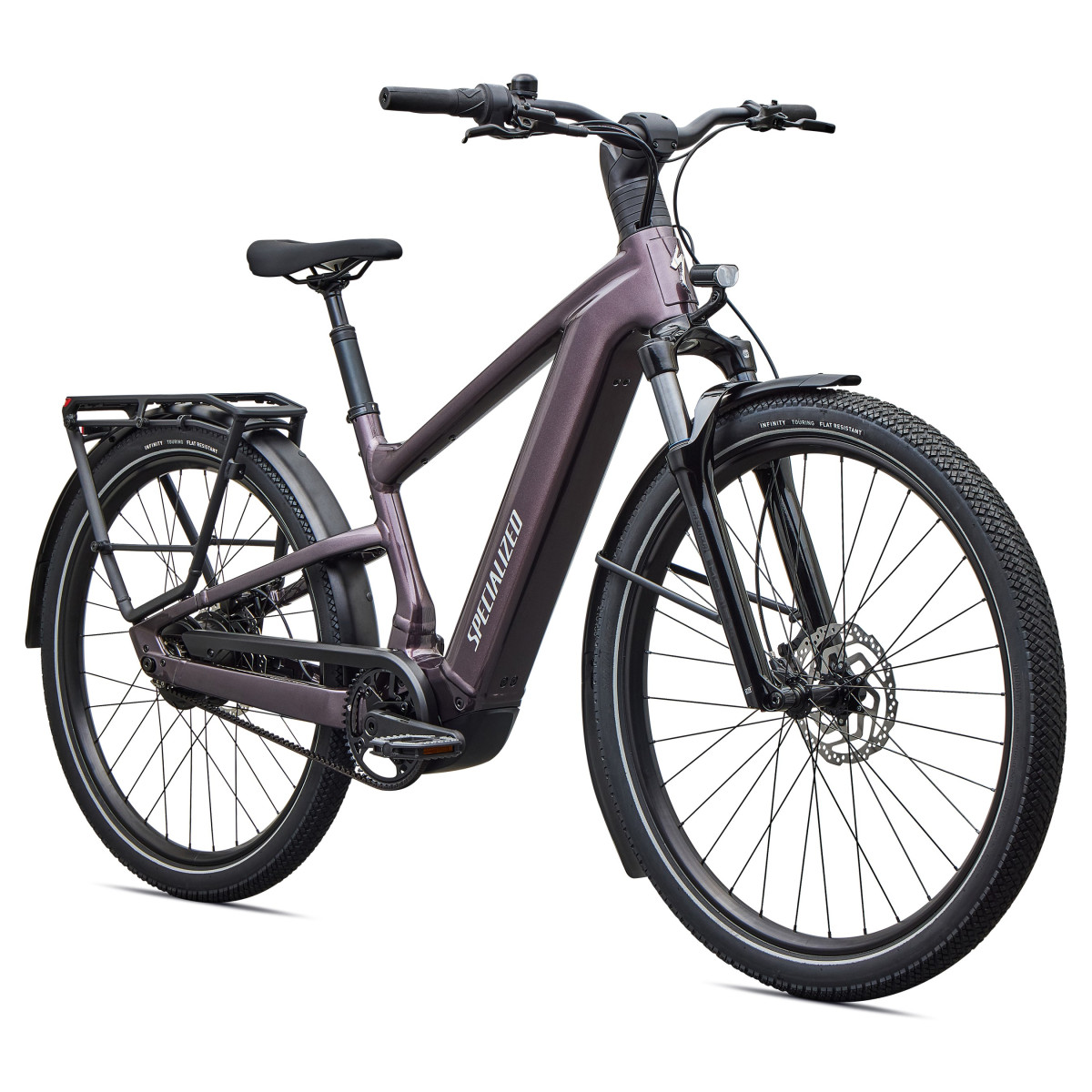 Specialized Turbo Vado 3 4.0 IGH elektrinis dviratis | Gloss Nebula Metallic - Silver Dust