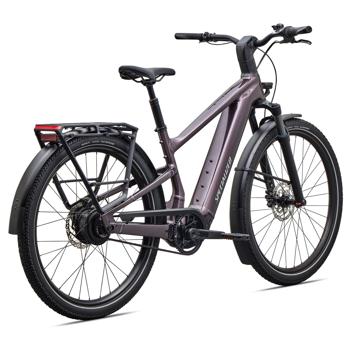 Specialized Turbo Vado 3 4.0 IGH elektrinis dviratis | Gloss Nebula Metallic - Silver Dust