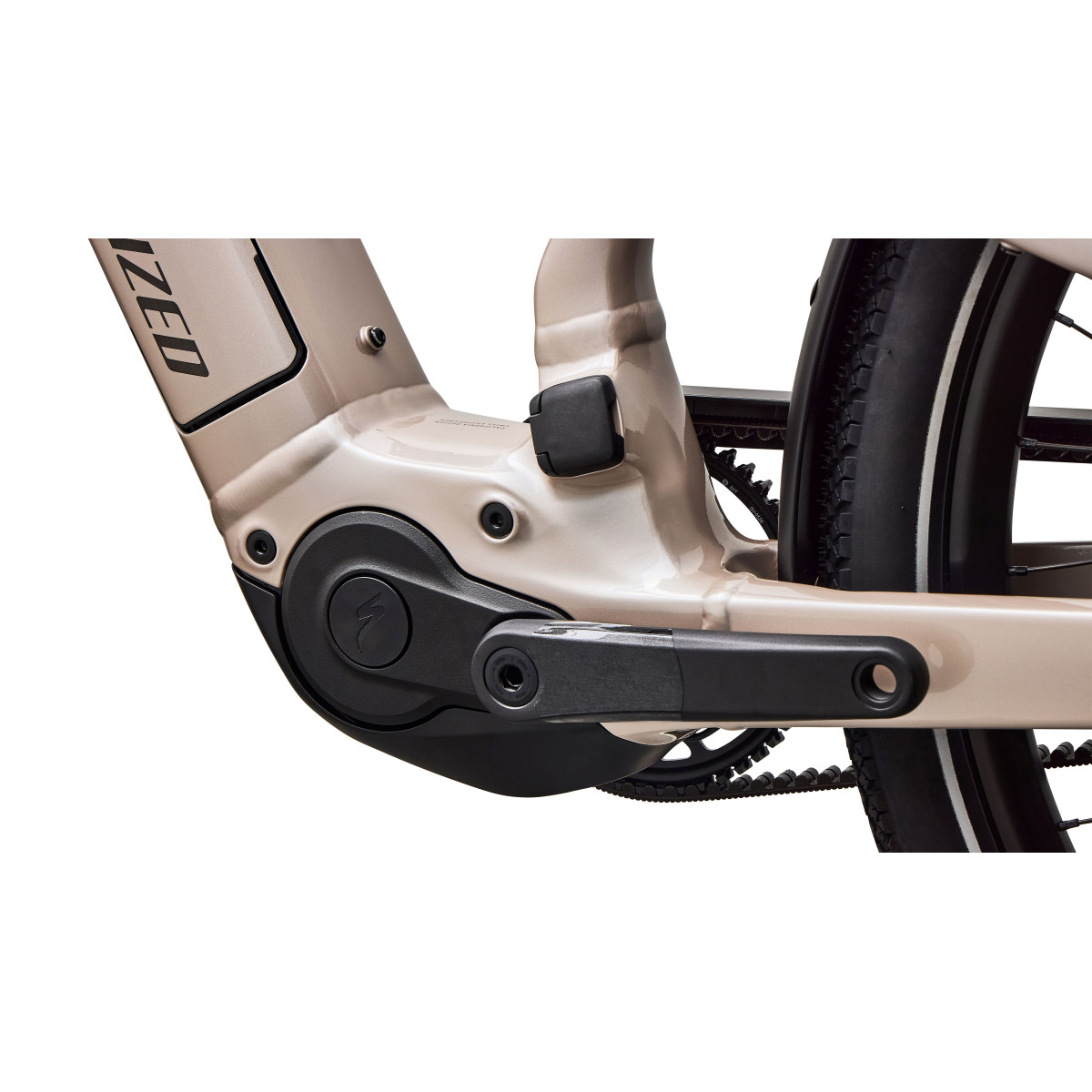 Specialized Turbo Vado 3 4.0 IGH elektrinis dviratis | Gloss Sandstone Metallic - Warm Smoke Metallic