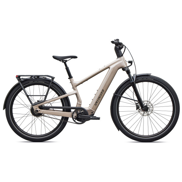 Specialized Turbo Vado 3 4.0 IGH elektrinis dviratis | Gloss Sandstone Metallic - Warm Smoke Metallic