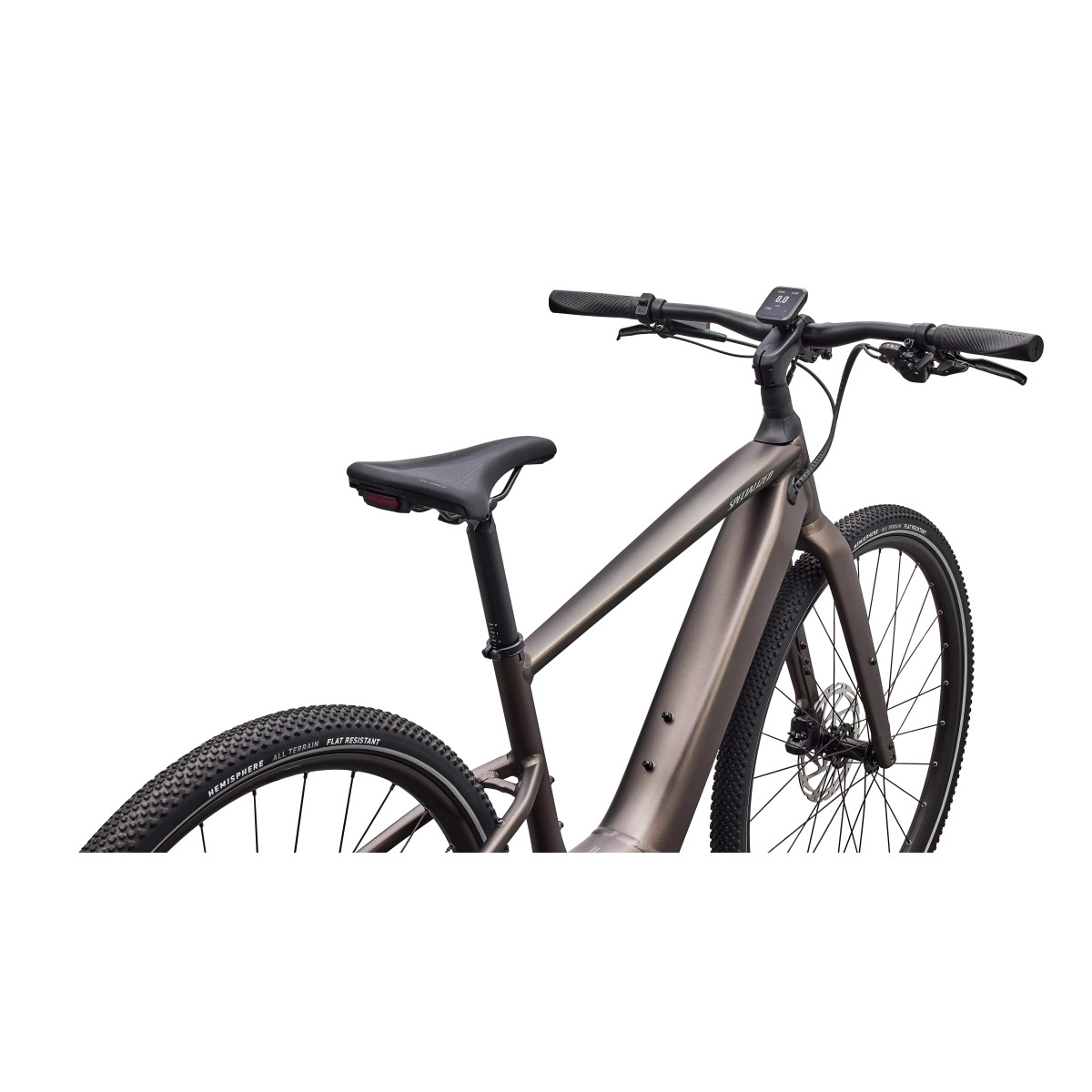 Specialized Turbo Vado SL 2 4.0 elektrinis dviratis | Satin Gun Metal - Agave Grey Frost Reflective