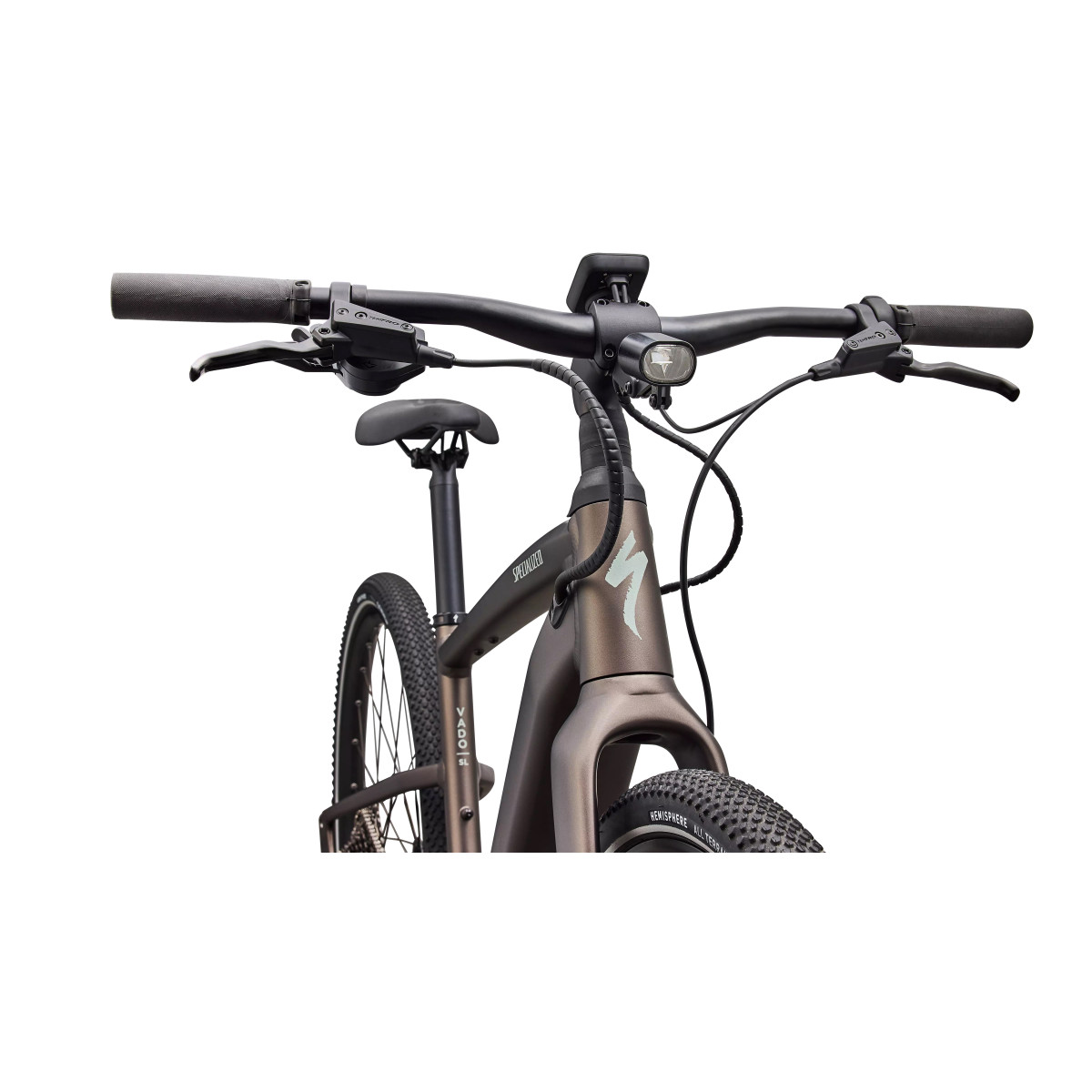 Specialized Turbo Vado SL 2 4.0 elektrinis dviratis | Satin Gun Metal - Agave Grey Frost Reflective