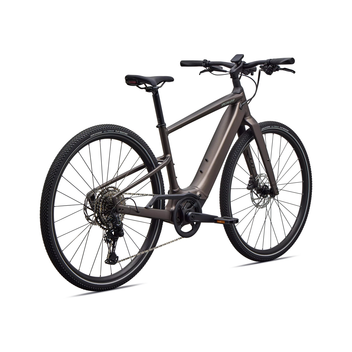 Specialized Turbo Vado SL 2 4.0 elektrinis dviratis | Satin Gun Metal - Agave Grey Frost Reflective