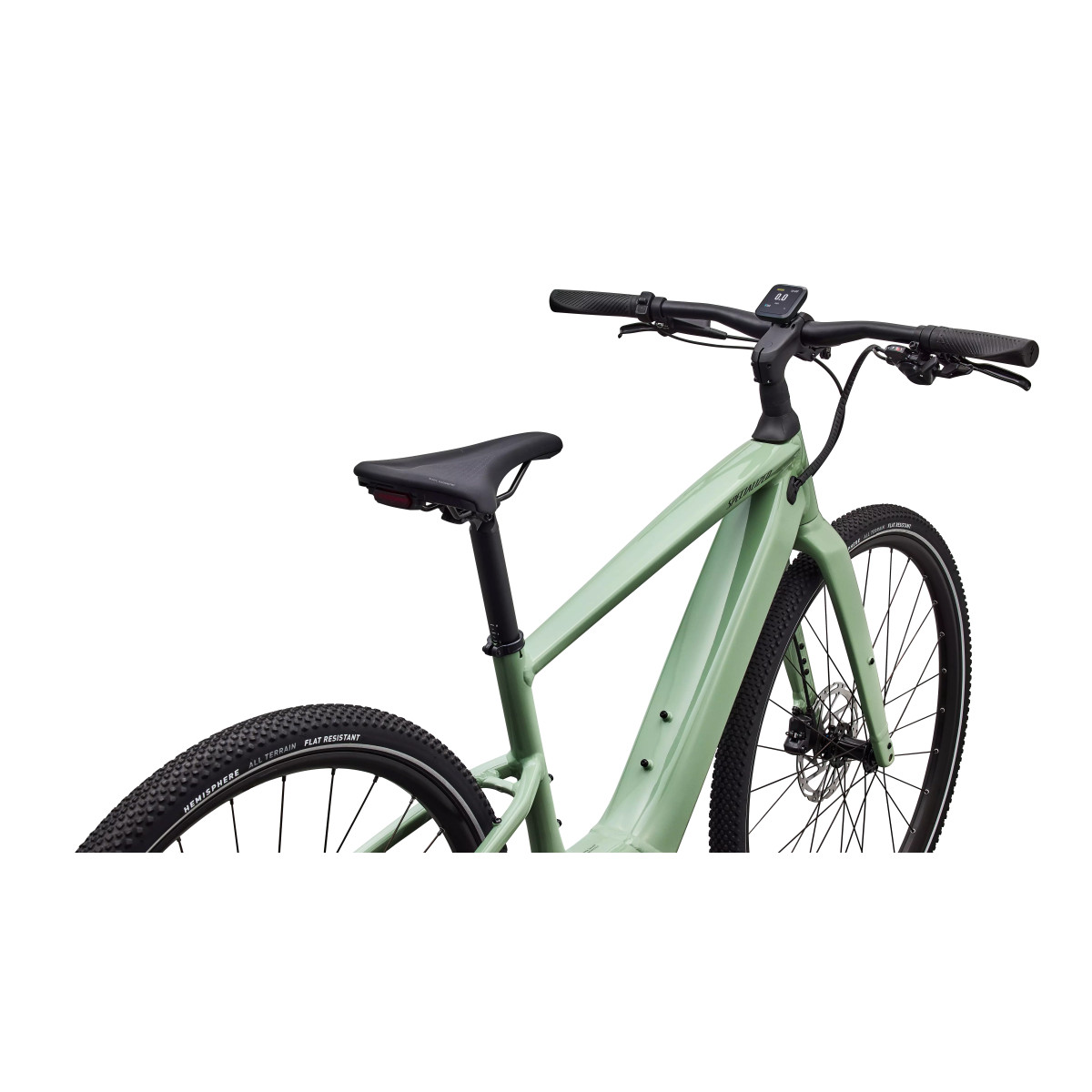 Specialized Turbo Vado SL 2 4.0 elektrinis dviratis | Gloss Pistachio - Oak Green Metallic Frost Reflective