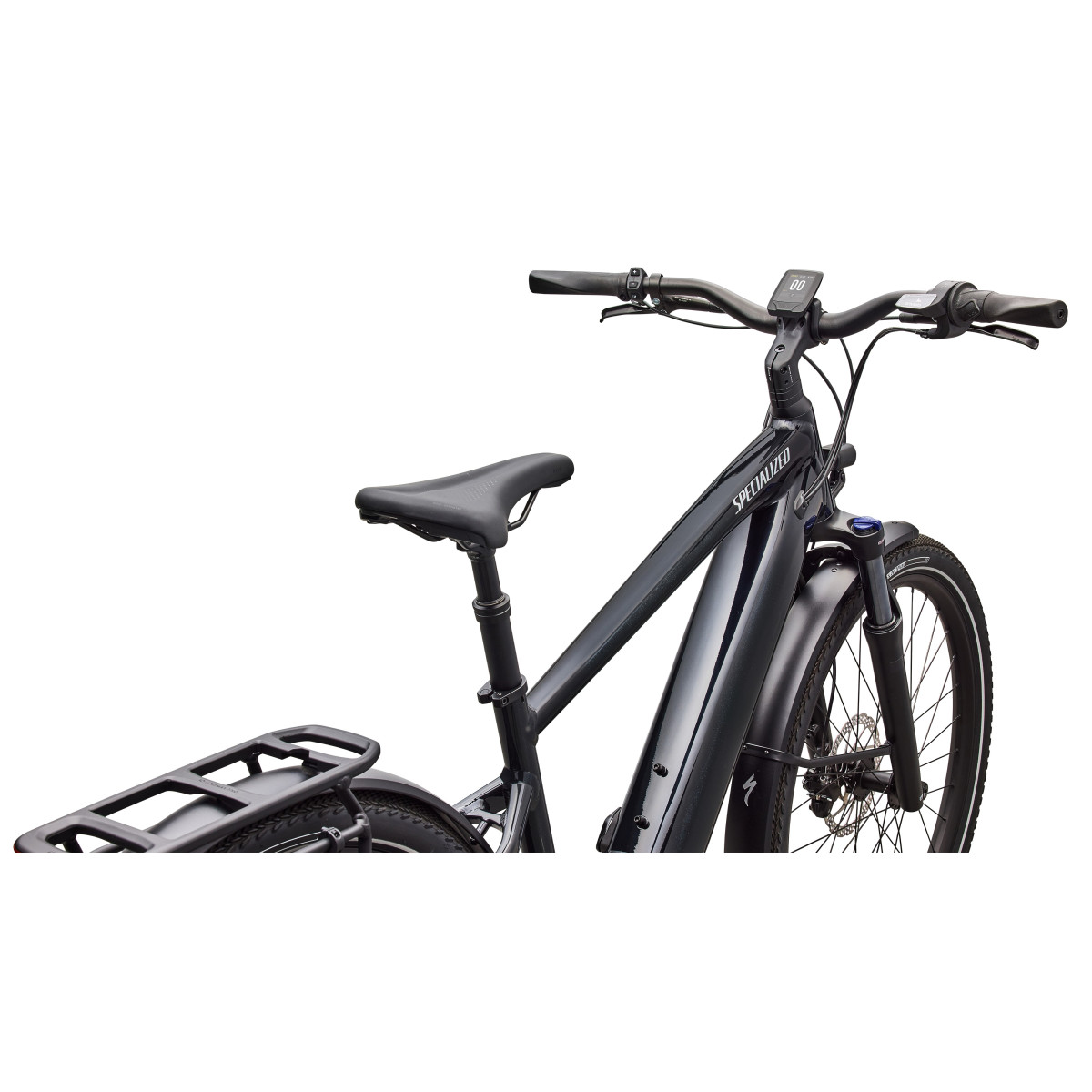 Specialized Turbo Vado 4.0 IGH E-Bike | Gloss Castblack - Satin Silver Reflective