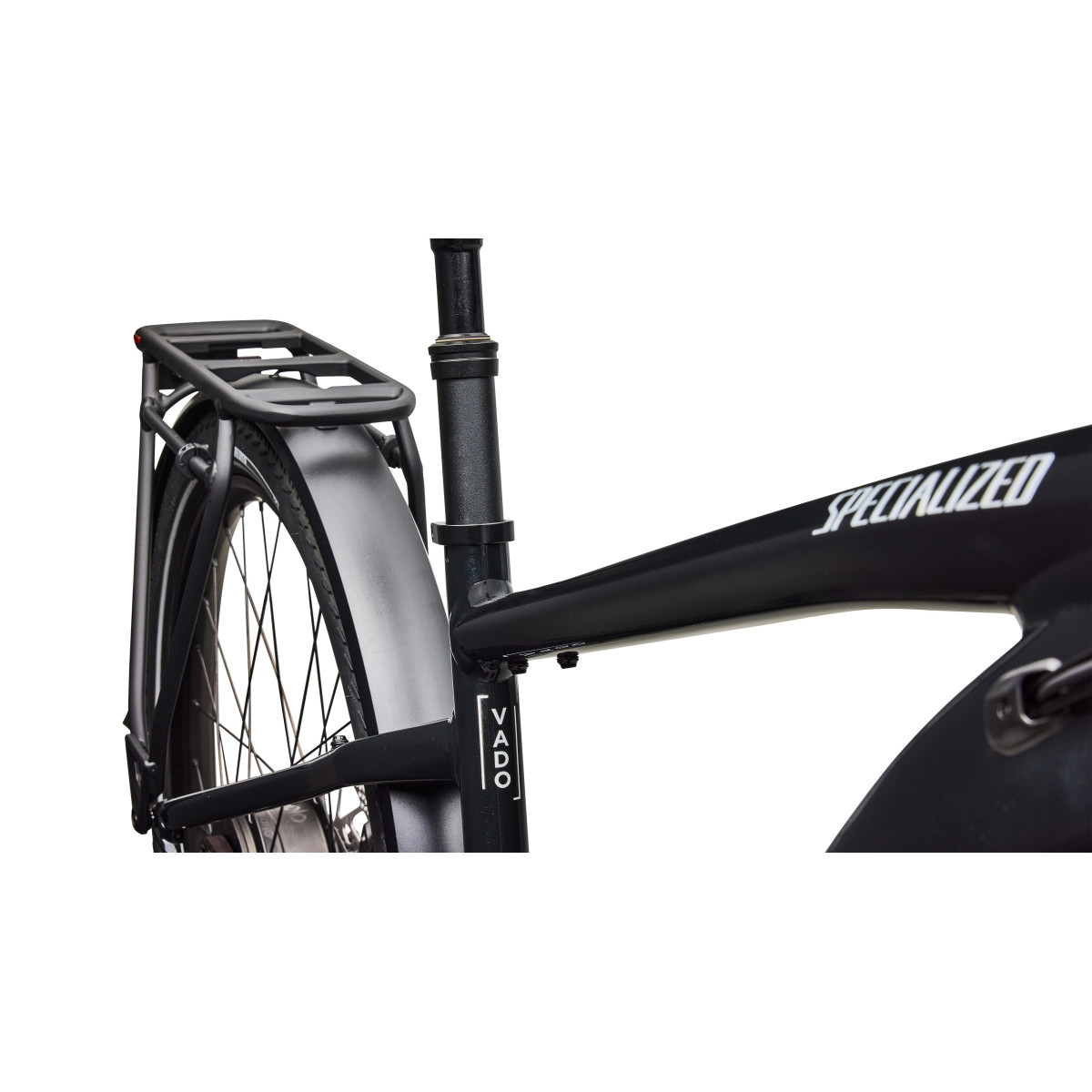 Specialized Turbo Vado 4.0 IGH E-Bike | Gloss Castblack - Satin Silver Reflective