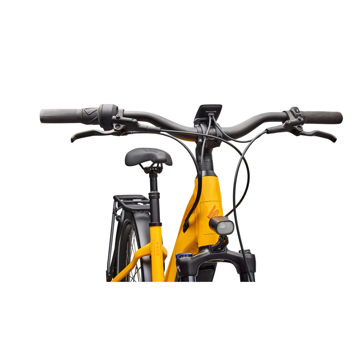 Specialized Turbo Vado 4.0 IGH Step-Through E-Bike | Gloss California Sunshine - Orange Zest