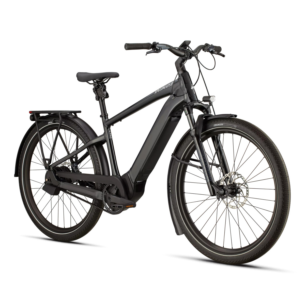 Specialized Turbo Vado 5.0 IGH elektrinis dviratis | Gloss Castblack - Satin Silver