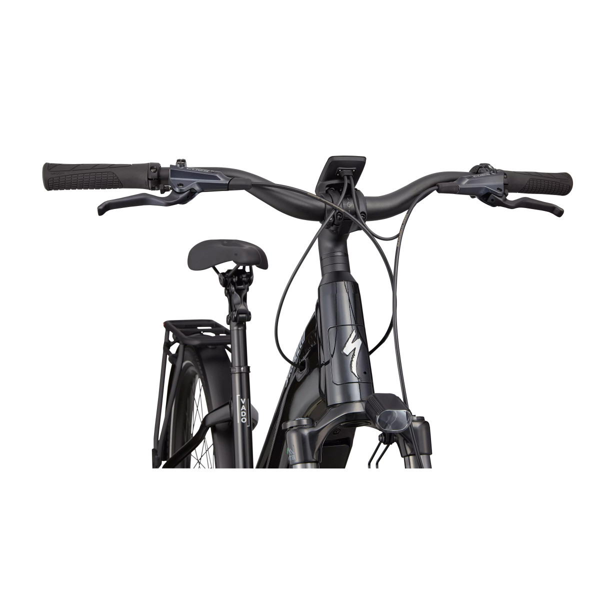 Specialized Turbo Vado 5.0 IGH Step-Through elektrinis dviratis | Gloss Castblack - Satin Silver