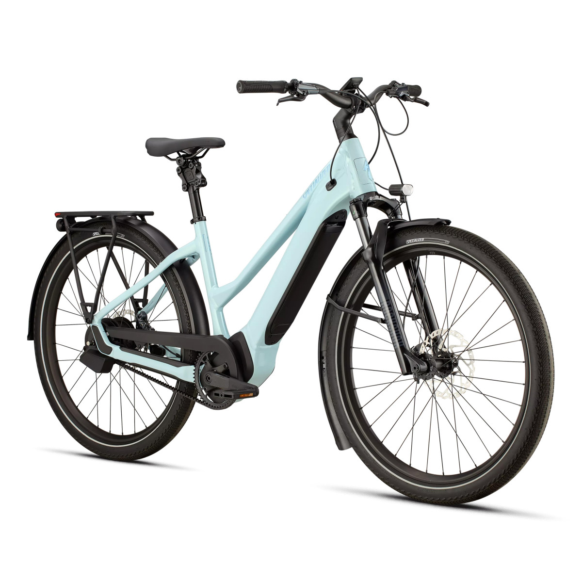 Specialized Turbo Vado 5.0 IGH Step-Through elektrinis dviratis | Gloss Seafoam - Lapis Pearl