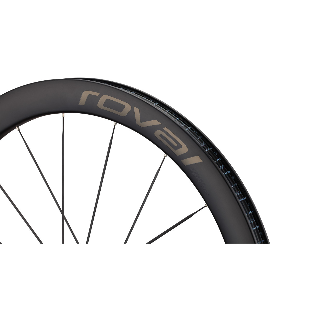 Roval Terra Aero CLX karboninis galinis ratas | Satin Carbon - Gloss Black