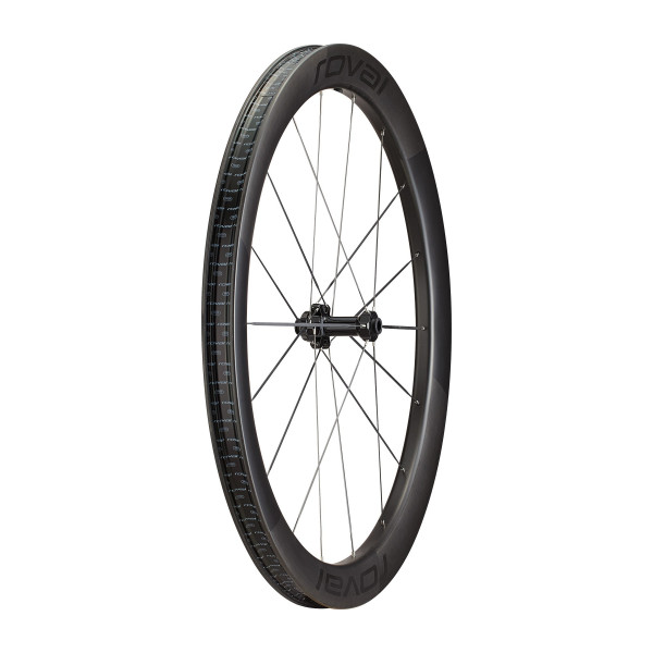 Roval Terra Aero CLX karboninis priekinis ratas | Satin Carbon - Gloss Black