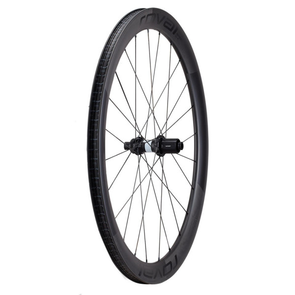 Roval Rapide CL III karboninis galinis ratas | Satin Carbon - Satin Black