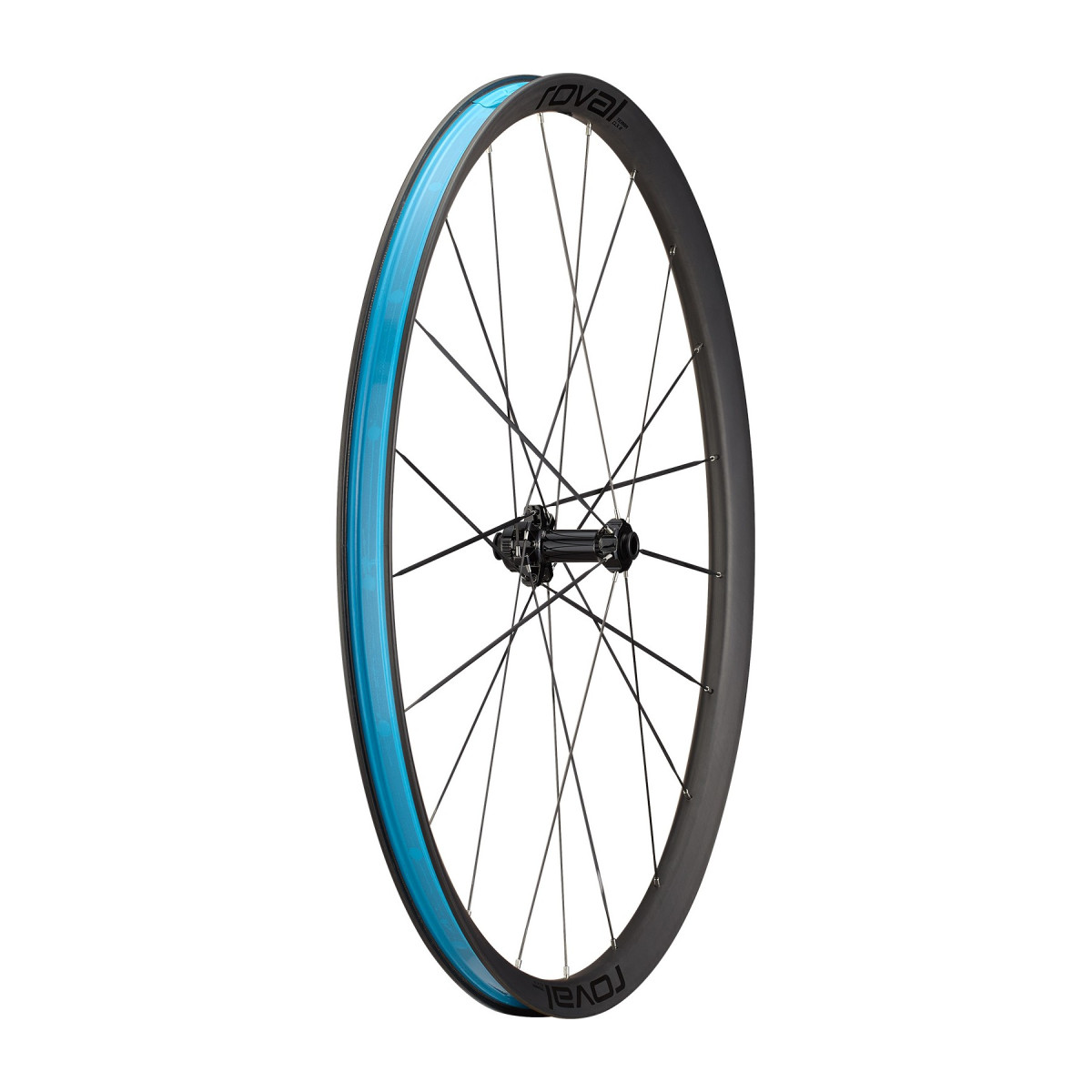 Roval Terra CLX III karboninis priekinis ratas | Satin Carbon - Gloss Black