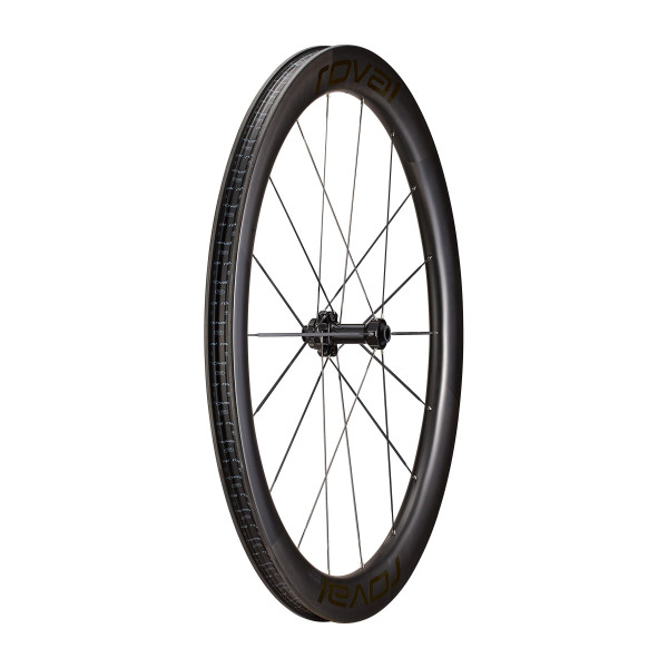 Roval Rapide CLX III karboninis priekinis ratas | Satin Carbon - Gloss Black