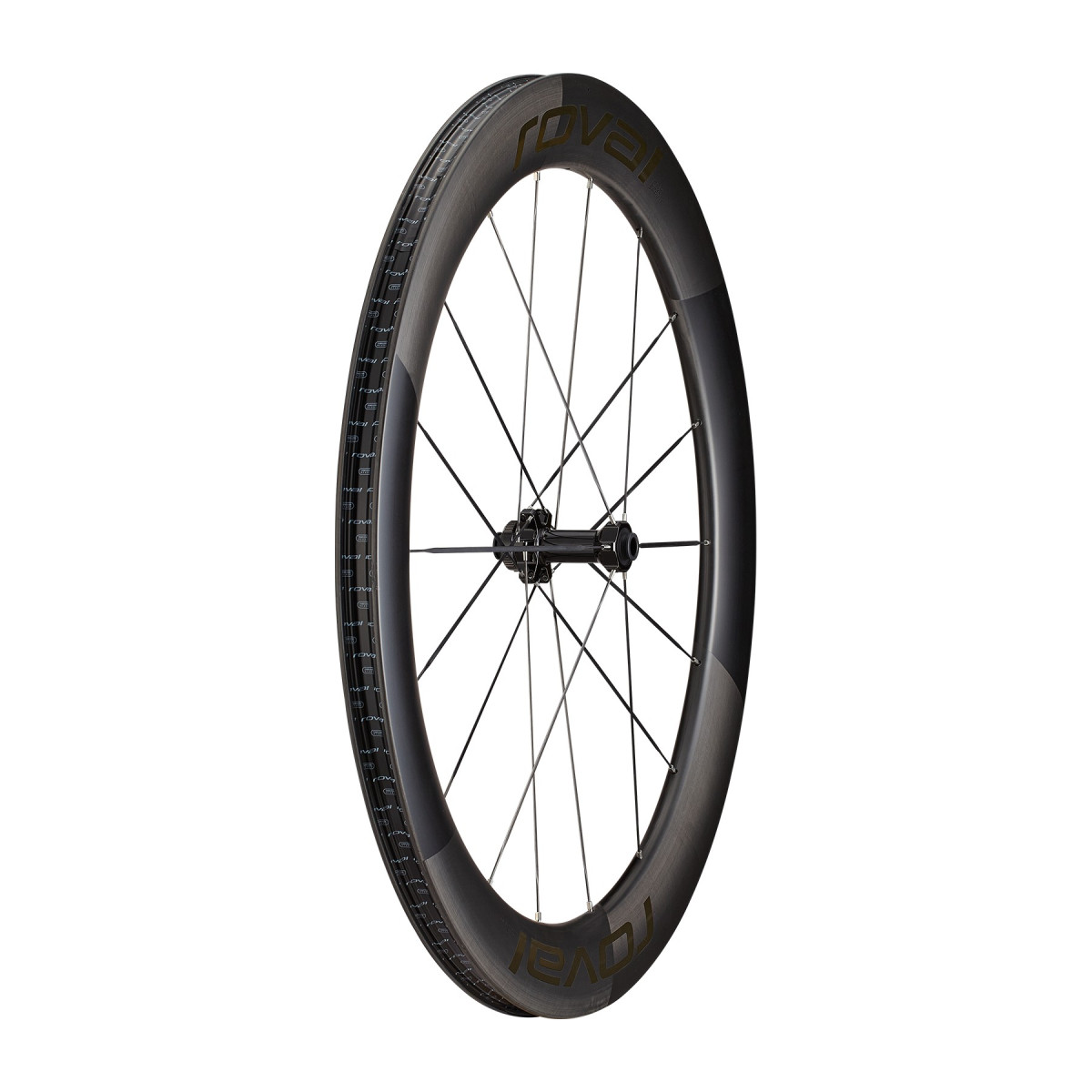 Roval Rapide Sprint CLX karboninis priekinis ratas | Satin Carbon - Gloss Black Roval Rapide Sprint CLX karboninis priekinis ratas | Satin Carbon - Gloss Black