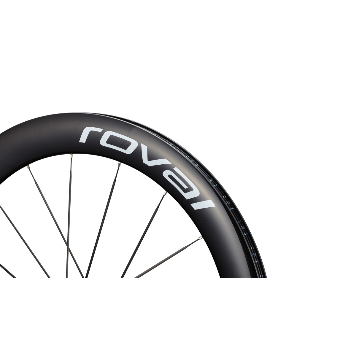 Roval Rapide Sprint CLX karboninis priekinis ratas | Gloss Carbon - Gloss White Roval Rapide Sprint CLX karboninis priekinis ratas | Gloss Carbon - Gloss White