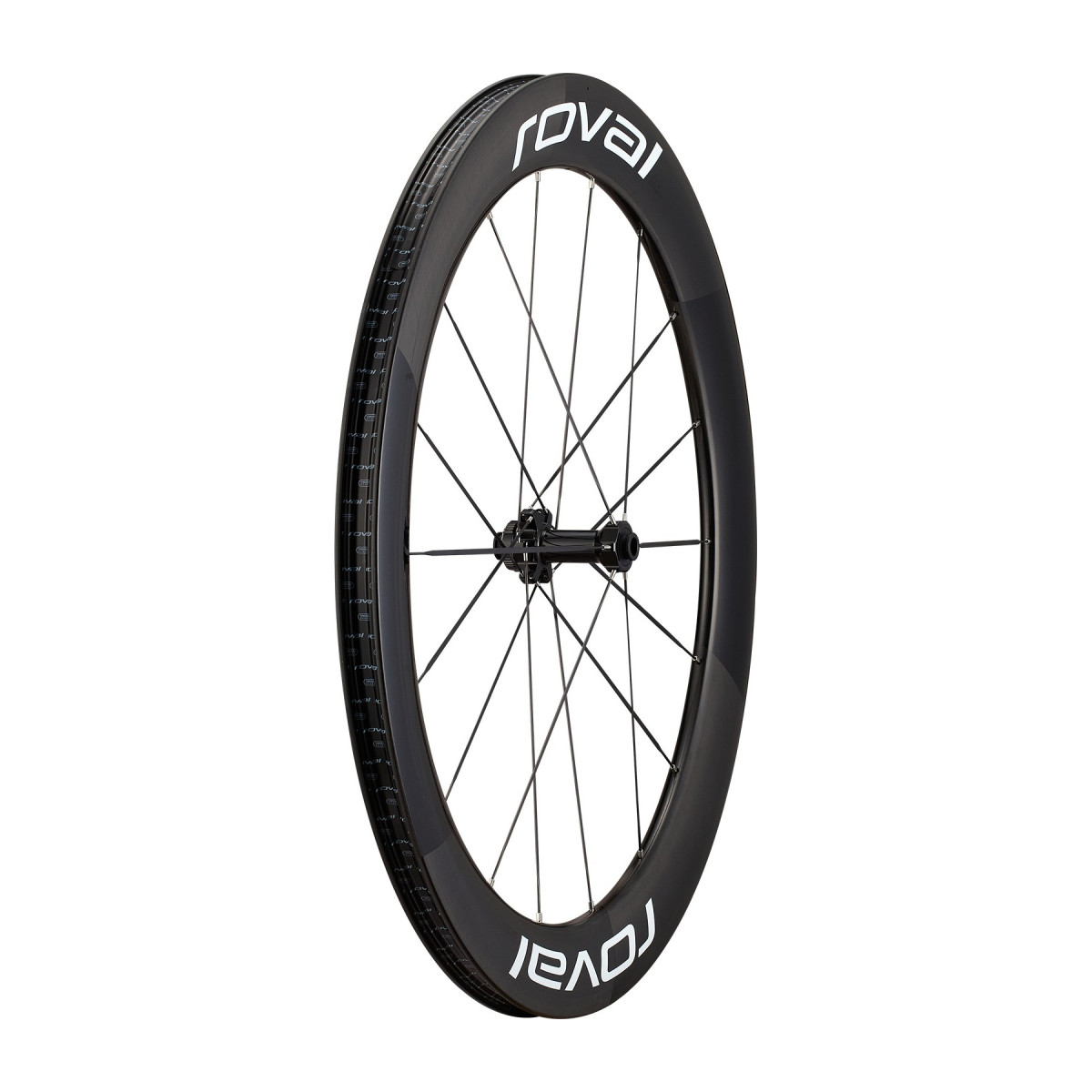 Roval Rapide Sprint CLX karboninis priekinis ratas | Gloss Carbon - Gloss White Roval Rapide Sprint CLX karboninis priekinis ratas | Gloss Carbon - Gloss White