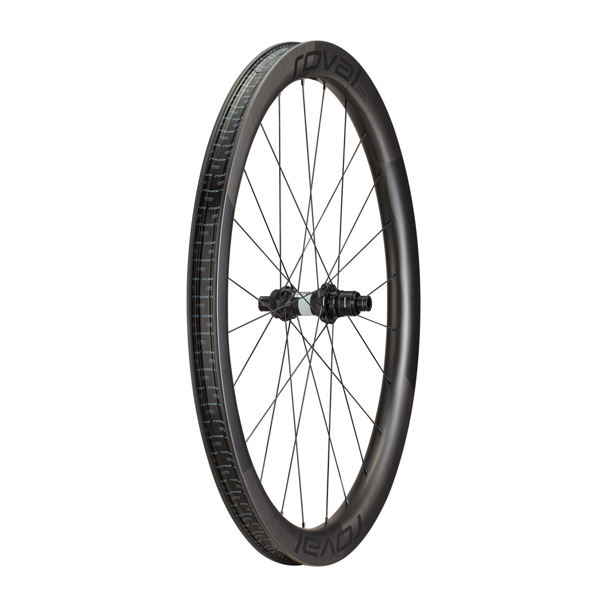 Roval Terra Aero CL karboninis galinis ratas | Satin Carbon - Gloss Black